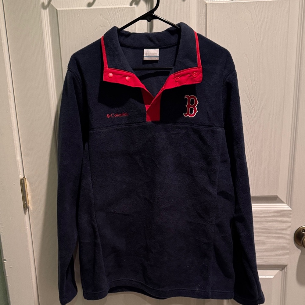 Columbia Navy and Red Lightweight Jacket